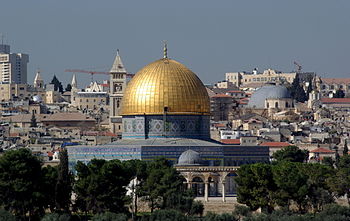 La Cupola della Roccia a Gerusalemme, la terza città santa dell'Islam