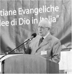Nella foto Francesco Toppi, secondo presidente delle Chiese A.D.I.