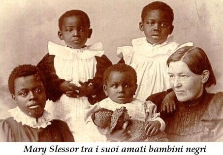 Mary Slessor insieme ai bambini
