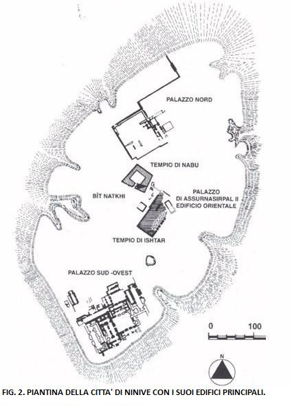 PIANTINA DELLA CITTA' DI NINIVE