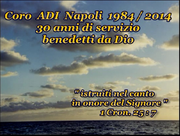 30 anni di attività del Coro ADI Napoli