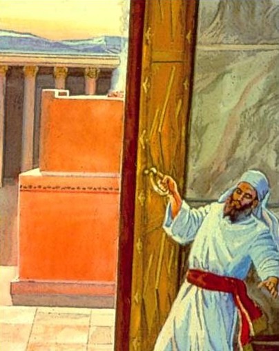 Ai leviti era affidata la custodia di tutte le porte del Tempio. 